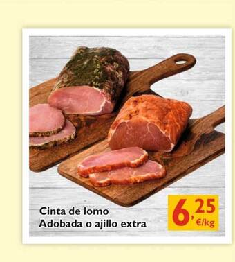 Cash Ecofamilia Cinta De Lomo Adobada O Ajillo Extra oferta