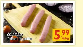 Cash Ecofamilia Salchica Fresca De Pollo oferta