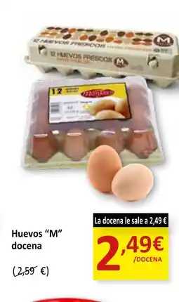 SPAR Huevos "M" docena oferta