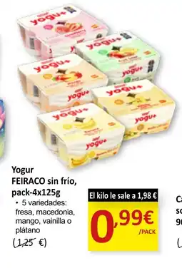 SPAR FEIRACO Yogur sin frio oferta