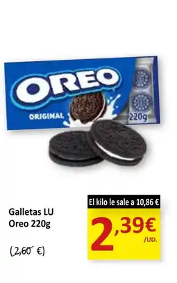 SPAR OREO Galletas lu oferta