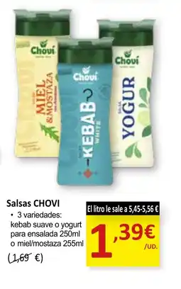 SPAR CHOVI Salsas oferta