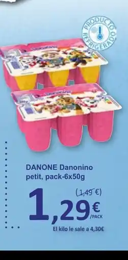 SPAR DANONE Danonino petit oferta