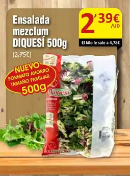 SPAR DIQUESİ Ensalada mezclum oferta