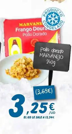 SPAR MARVANEJO Pollo dorado oferta