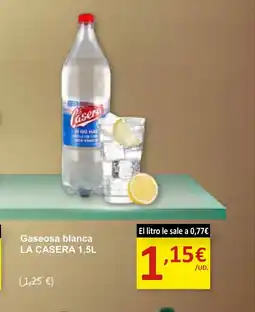 SPAR LA CASERA Gaseosa blanca oferta