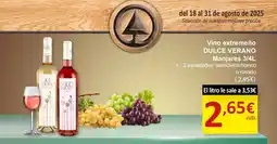 SPAR DULCE VERANO Vino extremeño oferta