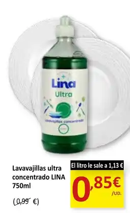 SPAR LINA Lavavajillas ultra concentrado oferta