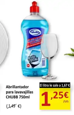 SPAR CHUBB Abrillantador para lavavajillas oferta