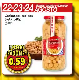 SPAR SPAR Garbanzos cocidos oferta
