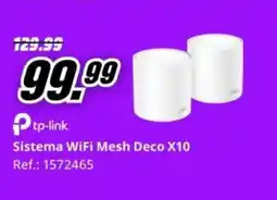 MediaMarkt TP-LINK Sistema WiFi Mesh Deco X10 oferta