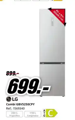 MediaMarkt LG Combi GBV5250CPY oferta