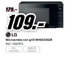 MediaMarkt LG Microondas con grill MH6535GIB oferta