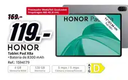 MediaMarkt HONOR Tablet Pad X8a oferta
