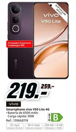 MediaMarkt VIVO Smartphone vivo V50 Lite 4G oferta