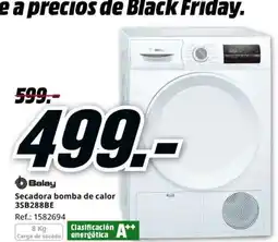 MediaMarkt BALAY Secadora bomba de calor 3SB288BE oferta