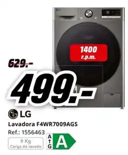 MediaMarkt LG Lavadora F4WR7009AGS oferta