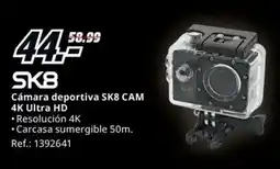 MediaMarkt SK8 Cámara deportiva SK8 CAM 4K Ultra HD oferta