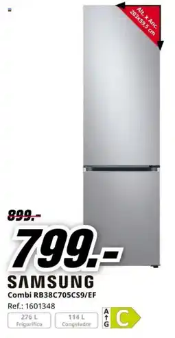 MediaMarkt SAMSUNG Combi RB38C705CS9/EF oferta