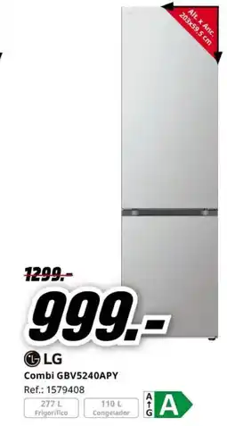 MediaMarkt LG Combi GBV5240APY oferta