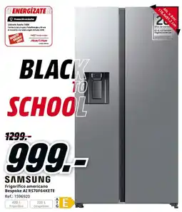MediaMarkt SAMSUNG Frigorífico americano Bespoke AI RS70F64KETE oferta