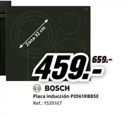 MediaMarkt BOSCH Placa inducción PID61RBB5E oferta