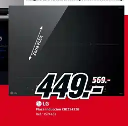 MediaMarkt LG Placa inducción CBIZ2432B oferta