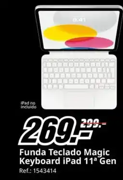 MediaMarkt Funda Teclado Magic Keyboard iPad 11 Gen oferta