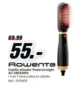 MediaMarkt ROWENTACepillo alisador Powerstraight Air UB5920F0 oferta