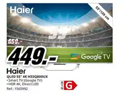 MediaMarkt HAIER QLED 55" 4K H55Q800UX oferta