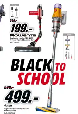 MediaMarkt DYSON Aspirador escoba v12 Detect Slim Absolute oferta