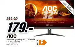 MediaMarkt Monitor gaming 32" C32G2ZE oferta