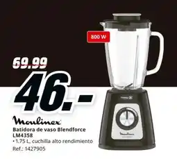 MediaMarkt MOULINEX Batidora de vaso Blendforce oferta