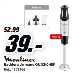 MediaMarkt MOULINEX Batidora de mano QUICKCHEF oferta