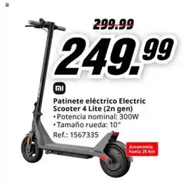 MediaMarkt Patinete eléctrico Electric Scooter 4 Lite (2n gen) oferta