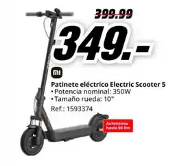 MediaMarkt Patinete eléctrico Electric Scooter 5 oferta