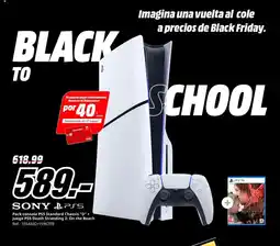 MediaMarkt SONY Pack consola PS5 Standard Chassis "D" + Juego PS5 Death Stranding 2: On the Beach oferta