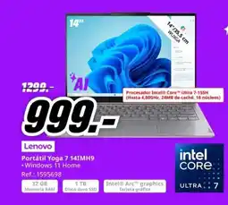 MediaMarkt LENOVO Portátil Yoga 7 14IMH9 oferta
