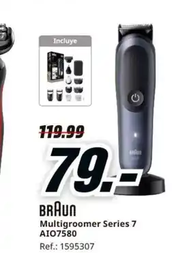 MediaMarkt BRAUN Multigroomer Series 7 oferta