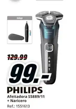 MediaMarkt PHILIPS Afeitadora $5889/11 + Naricero oferta