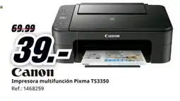 MediaMarkt CANON Impresora multifunción Pixma TS3350 oferta