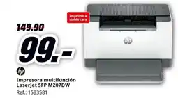 MediaMarkt HP Impresora multifunción LaserJet SFP M207DW oferta