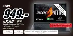 MediaMarkt ACER Portátil gaming ANV15-41 oferta