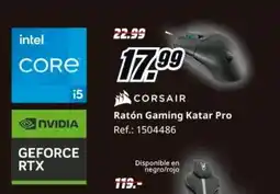 MediaMarkt CORSAIR Ratón Gaming Katar Pro oferta