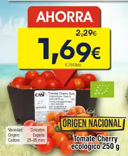 FROIZ Tomate Cherry ecológico oferta