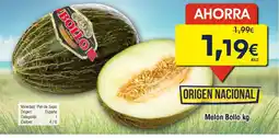FROIZ Melón Bollo oferta