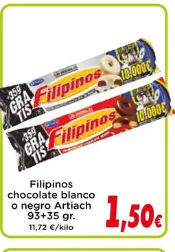 ARTIACH Filipinos chocolate blanco o negro