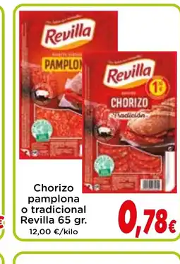 Proxi REVILLA Chorizo pamplona o tradicional oferta