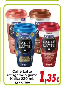 Proxi KAIKU Caffé Latte refrigerado gama oferta