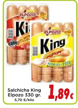 Proxi ELPOZO Salchicha King oferta